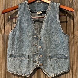 Vintage Jean Vest